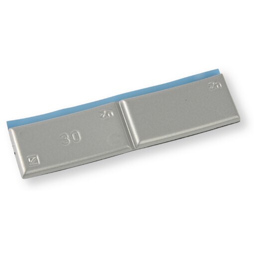 Masse d'équilibrage zingué type 361 5 g